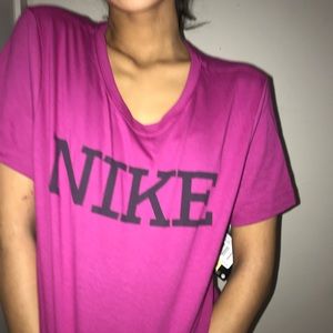 SUPER CUTE DARK PURPLE NIKE TSHIRT